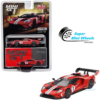 Mini GT 1:64 Ford GT MK II #1 – Rosso Alpha #603 • $14.99