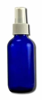 Lotus Light Pure Essential Oils: Blue Glass Bottle With White Sprayer 4 Oz • $5.59