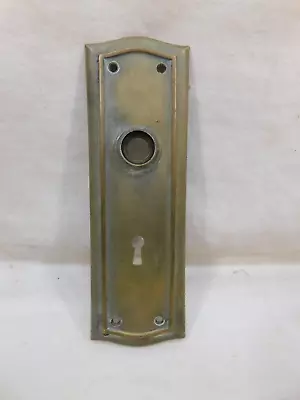 1800's Antique DOOR Plate VICTORIAN Style Original Solid Brass ORNATE • $24.95