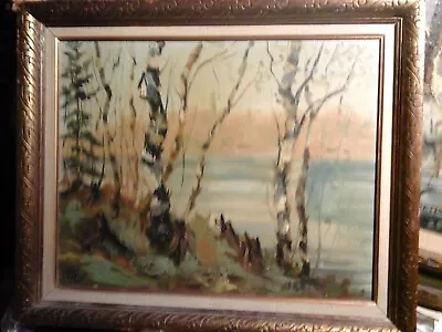 Walter J Tertinger - Listed Impressionist Oil/canvas - Signed & Dated - American • $55