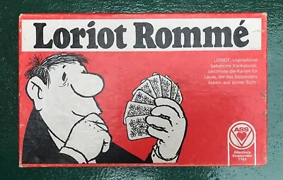 Vintage Loriot Romme Canasta Cards Artist Designed Made In Germany • £12.99