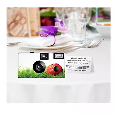 5 Apple Farm Single Use Disposable Cameras Wedding Cameras KODAK Film (F83426) • $83.45