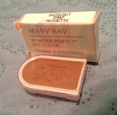 MARY KAY Powder Perfect Eye Color In HAZELNUT--RARE VINTAGE NIB! • $8.95