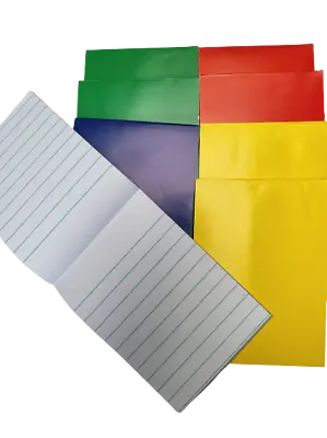 Pocket Note Pad Notebook X 8 Coloured Covers Pads A7 Ruled Pages 50 Sheets  • £3.95