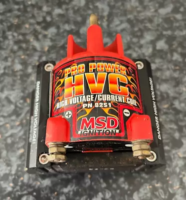 MSD 8251 Coil Pro Power HVC (4 Use With MSD 7 Series (8251) Etc) • $186.50