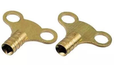 Radiator Plumbing Bleed Bleeding Key Keys Solid Brass For Venting Air Valve • £7.95