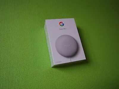 $66 • Buy Google Nest Mini 2nd Generation Smart Speaker Home Assistant - Chalk