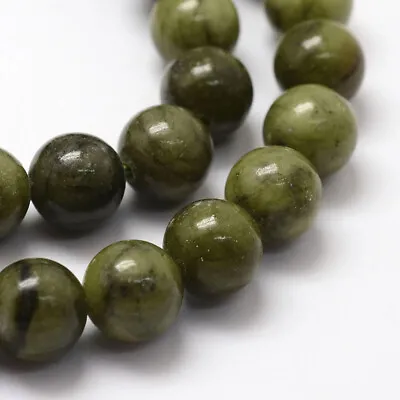 Natural Chinese Jade 10mm Strand 35+ Beads • £5.45