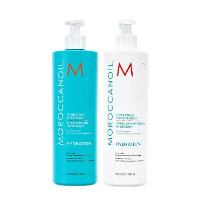 Moroccanoil Hydrating Shampoo And Conditioner 16.9oz/500ml SET • $61.50