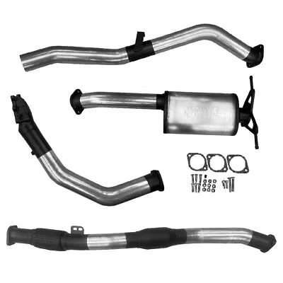 3 Inch Exhaust For Nissan Navara D22 Exhaust 3L 2003 -2015 Cat & Muffler 409 SS • $922.50