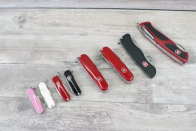 Victorinox Swiss Army Knife- LOT OF 8 ALL IN EXCELELNT CONDITION • $212.50