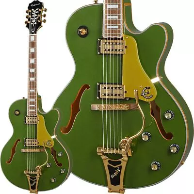 New Epiphone By Gibson Emperor Swingster (Forest Green Metallic) 694084 Guitar • $786.70