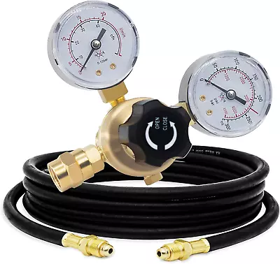 Argon Regulators Gauges Gas Welding Regulator For MIG And TIG CGA580 Inlet Con • $46.99