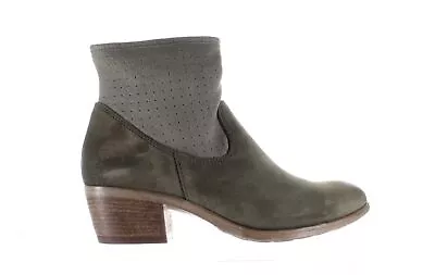 Miz Mooz Womens Dare Taupe Ankle Boots EUR 40 • $41.24