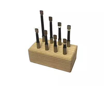 Rdg German Type Hss Boring Bar Set 8pc 6mm Shank Set Boring Head Tools Milling • £45