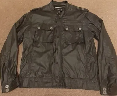 Mens XL Firetrap Ranch Jacket Oasis Noel Liam Gallagher • £12.07