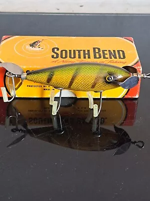 Vintage South Bend Nip I Diddee Minnow Antique Fishing Lure In Box No. 910YP • $13.16