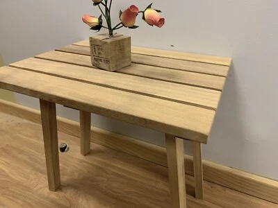 £48 • Buy Hand Made Solid Wood Iroko African Teak Coffee Table