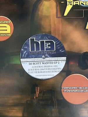 Dj Scott - Is It Real 12” Record Makina Happy Hardcore Limited Edition • £23