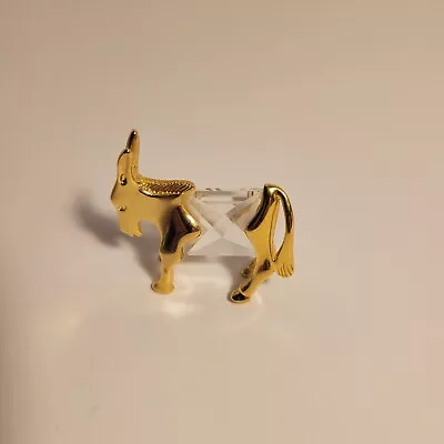 Vintage Trimlite Swarovski Crystal Donkey Figurine Apparent Repairs Done • $24.95