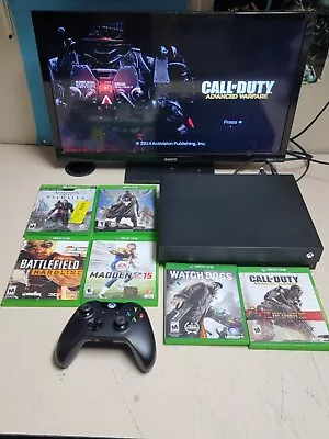 Xbox One 1TB Console BUNDLE 6 Games! * FULLY TESTED * SHIPS SAME DAY FOR FREE 🔥 • $199.95