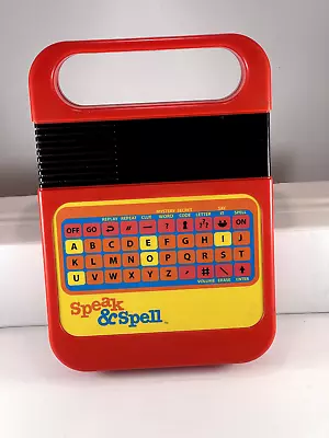 VINTAGE SPEAK AND SPELL Learning Educational Toy Tested & Working • $14.99