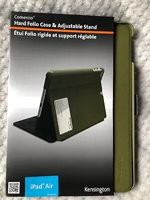 Kensington Comercio Hard Folio Case And Stand For IPad Air - Olive • £6.99