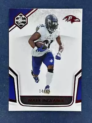 2019 Panini Limited Spotlight Ruby #14 Mark Ingram Ravens /49 • $3