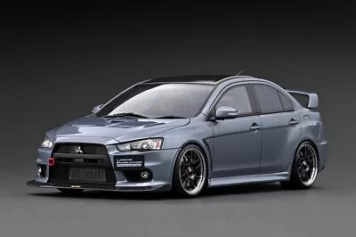 Ignition Model 1/18 IG3210 Mitsubishi Lancer Evolution X CZ4A Grey Metallic EVO • $289.90