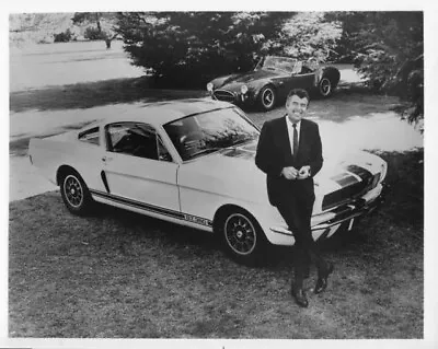 1966 Shelby Ford GT 350 Mustang & 427 Cobra W Carroll Press Photo & Release 0005 • $13.67