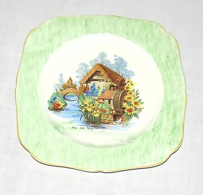 H&K Tunstall 8.3/4 Inch Square Old Mill Salad Plate - Excellent • $10