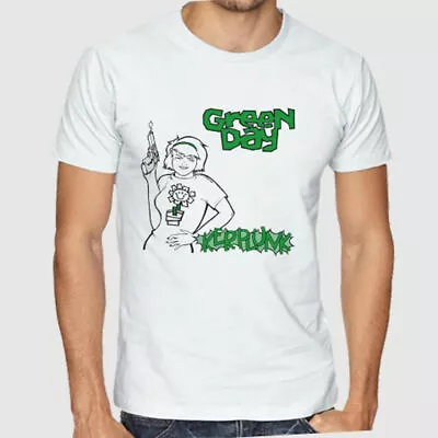 NWT Green Day Kerplunk Logo Punk Rock Legend Logo T-Shirt L-2XL • $19.99