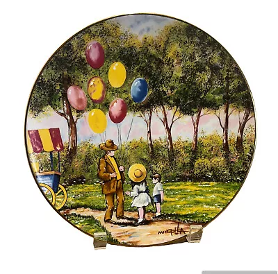 1979 Dominic Mingolla  The Balloon Man  Collector Plate Adorable • $5