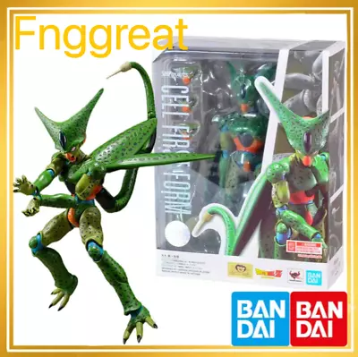 Bandai S. H. Figuarts Dragon Ball Z Cell First Form Action Figure Brand New Toy • $69.99