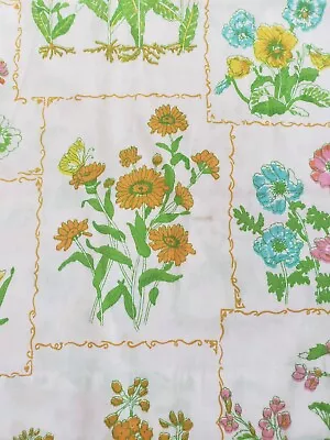 One Vintage Cannon Monticello Retro Spring Flower Pillowcases Standard • $8