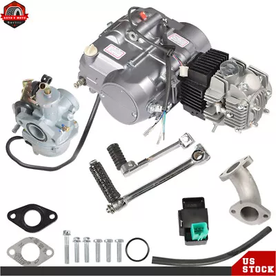 4 Stroke 125cc Engine Motor Kit Motorcycle Dirt Pit Bike For Honda CRF50 XR50 • $226.41