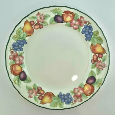 Noritake Epoch Market Day Pattern Chop Serving Plate 12 3/8  Diameter • $25