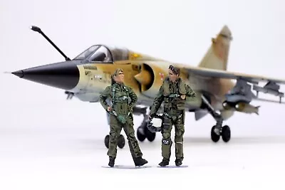 (Pre-Order) Modern Fighter Pilots (01 Female & 01 Male) 1:48 Pro Built Model • $49.85