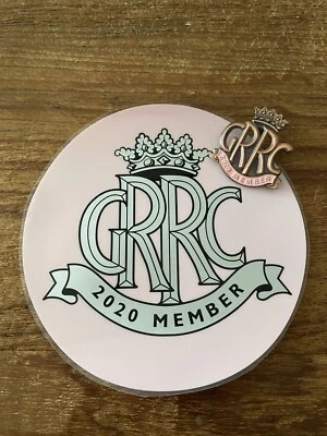 £15 • Buy Goodwood GRRC 2020 Members Lapel Badge & Members Vehicle Decal