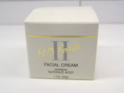 M.D. MD FORTE II FACIAL CREAM -1 Oz.-new In Box-READ • $189.99