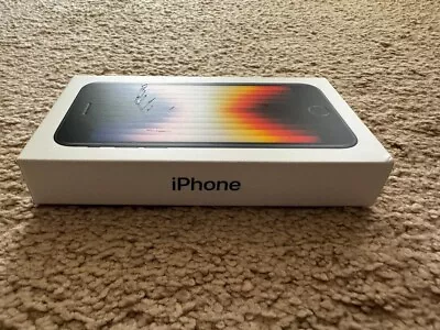 Apple IPhone SE 2022 3rd Gen 64GB - BOX ONLY - Midnight - Set Of 3 • $8