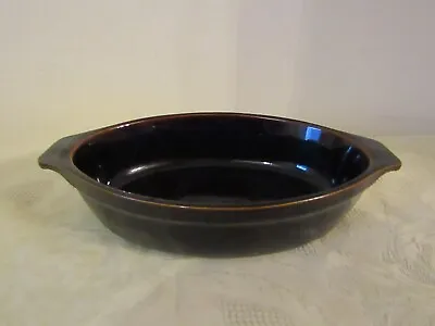 Denby Stoneware Brown Handled Gratin Style Oven To Table Dish 22cm X 13cm • £9.99