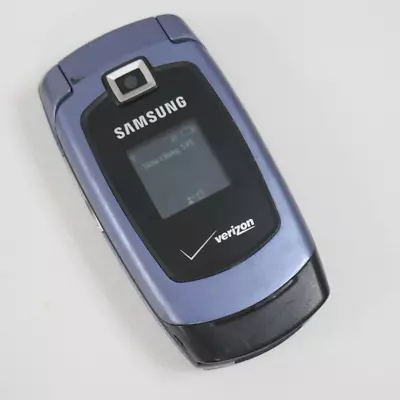 Samsung SCH-U340 Blue/Black Verizon Flip Phone • $19.99