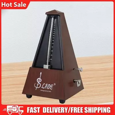 Tower Type Bell Ring Metronome Vintage Universal Useful For Guitar Ukulele Piano • $54