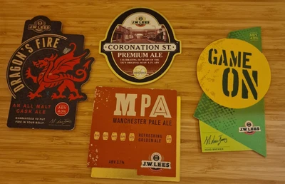 £12.99 • Buy Beer Pump Clips Job Lot - J.W LEES - Including Coronation Street