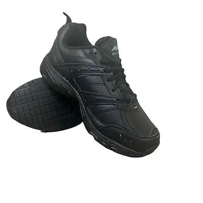 Mens Lace Up Wide Fit Casual Smart Walking Sports Work Jogging Trainer Shoes • £17.95