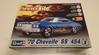 Revell 1970 Chevrolet Chevelle - 1/25 Scale Model Kit Collection Lot • £19.95