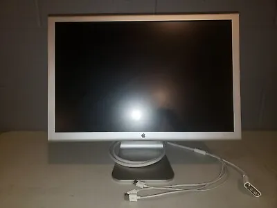 Apple Cinema Display - A1081 - 20  Widescreen Monitor With Base & Cables • $60