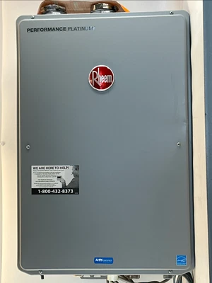 $1200 • Buy RHEEM Platinum 9.5 GPM Natural Gas Indoor Tankless Water Heater ECOH200DVLN-2