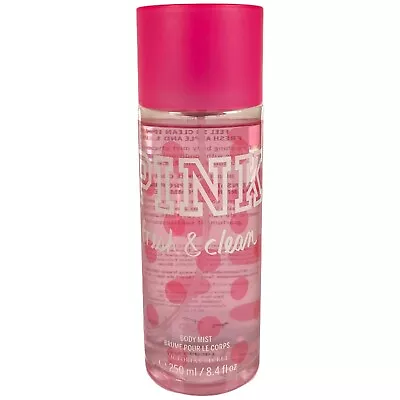 New Victoria’s Secret PINK Fresh & Clean Fragrance Body Mist Spray Splash 8.4 Oz • $22